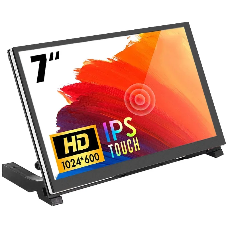 Monitor 7 inch high definition touch capacitive screen HDMI support 5/4B/3B + computer Jetson Nano