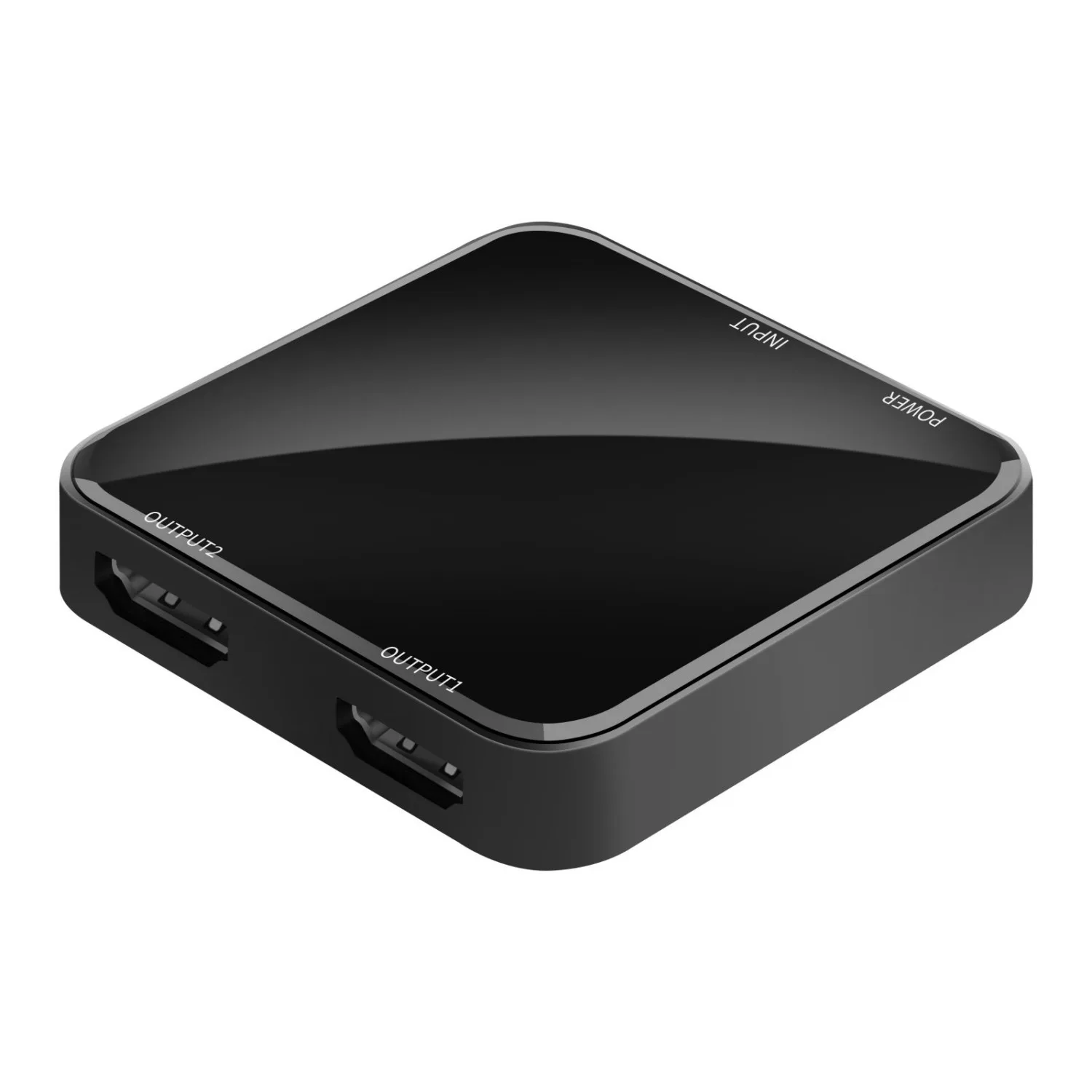 

3D Visual Effects HDMI Splitter 1 in 2 out 4K 30Hz HD Video HDMI 1 Point 2 Divider Two Screens Same Time Splitter With Audio