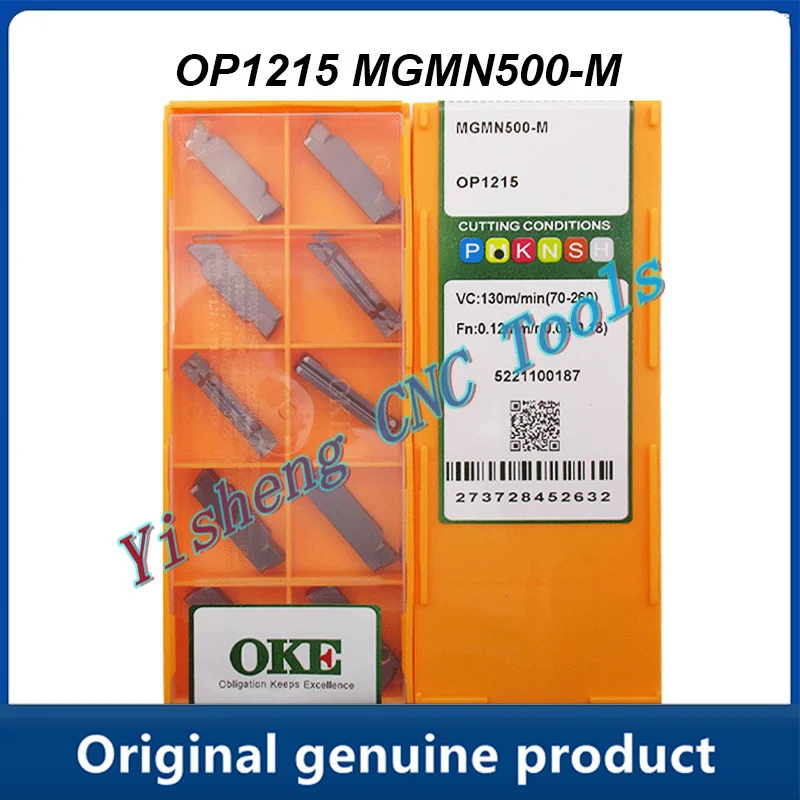 Imagem -02 - Carbide Parting e Grooving Insert Mgmn300-m Mgmn400-m Mgmn500-m Mgmn600-m Op1215 Op1315 Oc3215
