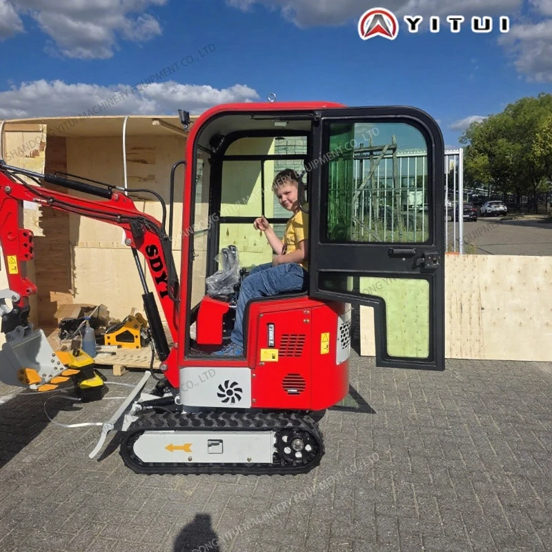 Mini escavatore cingolato da 1,5 tonnellate personalizzato con motore Kubota Ce Epa Euro 5 a prezzo speciale di fabbrica in Cina