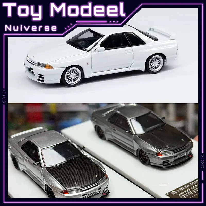 

Focal Horizon Nissan GTR R32 Nismo Ztune открывающийся капюшон 1:64 Hi Detail Simulatio литой под давлением сплав Коллекционная модель автомобиля идеальный подарок