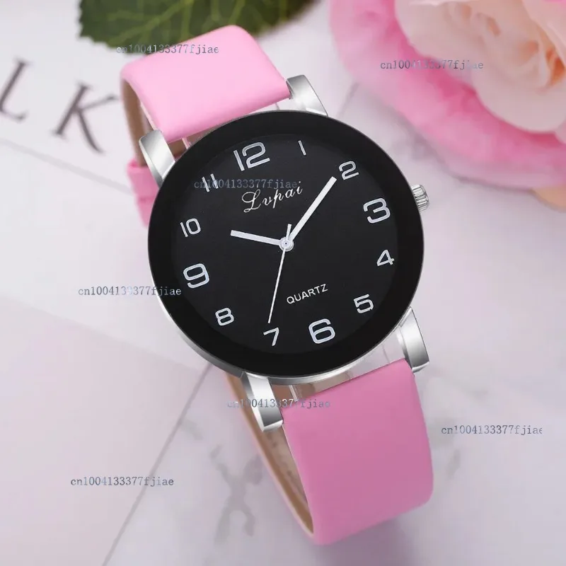 Newest Fashion 2024 Women Watches Casual Quartz Leather Band Watch Analog Wristwatch Clock Gift Luxury Relogio Feminino