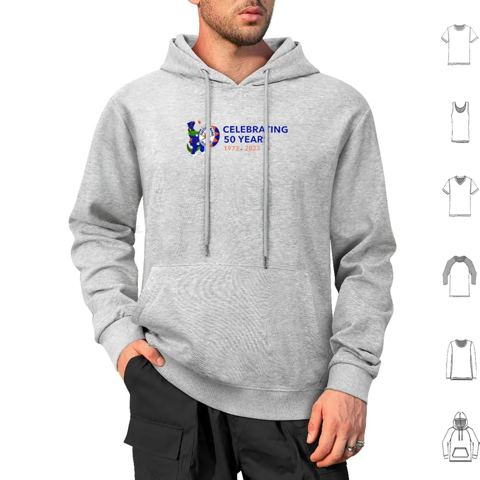 Gator Band Alumni Association 50Th Anniversary Official Logo #2 Hoodies Long Sleeve Gator Band Alumni Association Uf