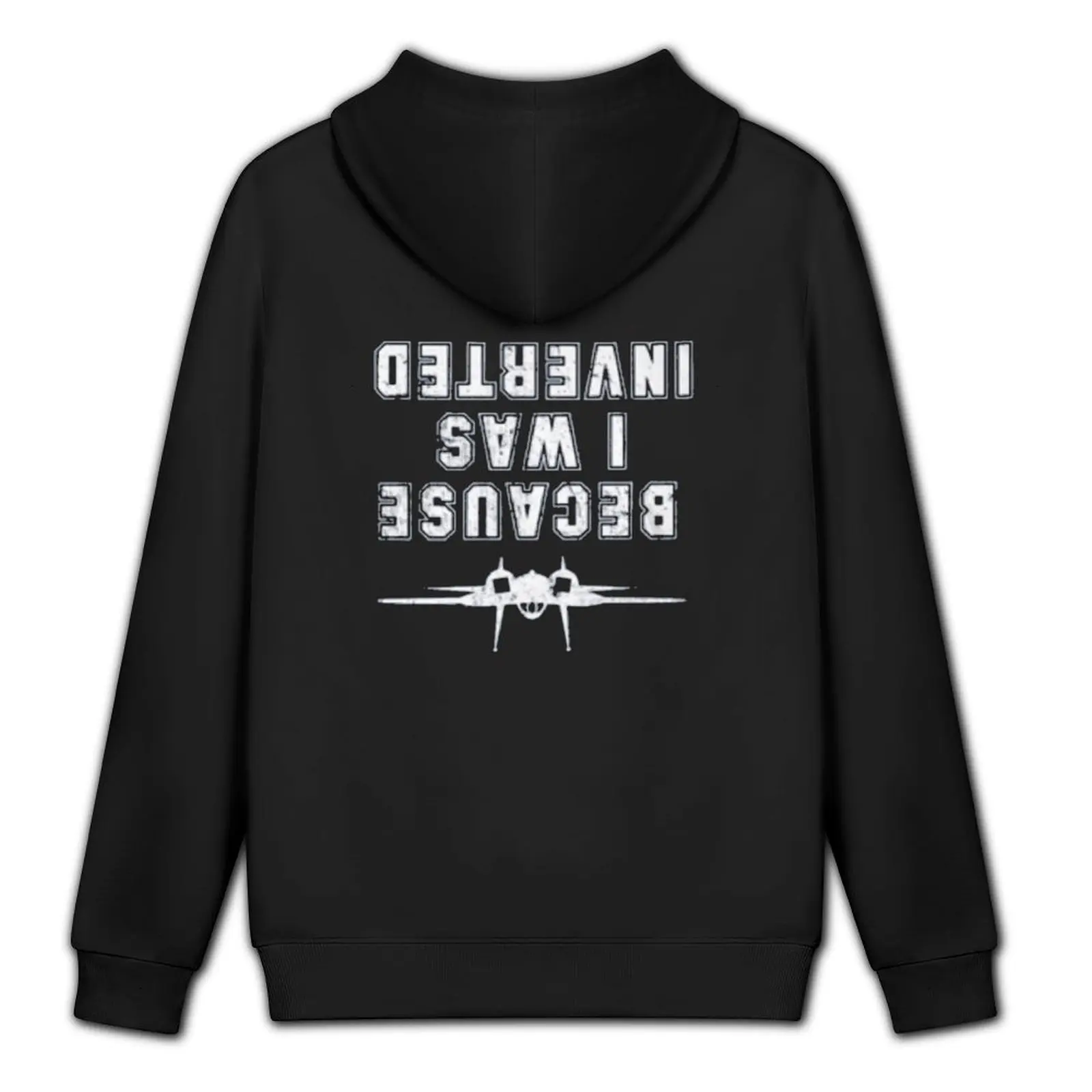 Top Gun - Because I was Inverted Hoodie fashion men male clothes anime clothes men's clothes big size hoodie
