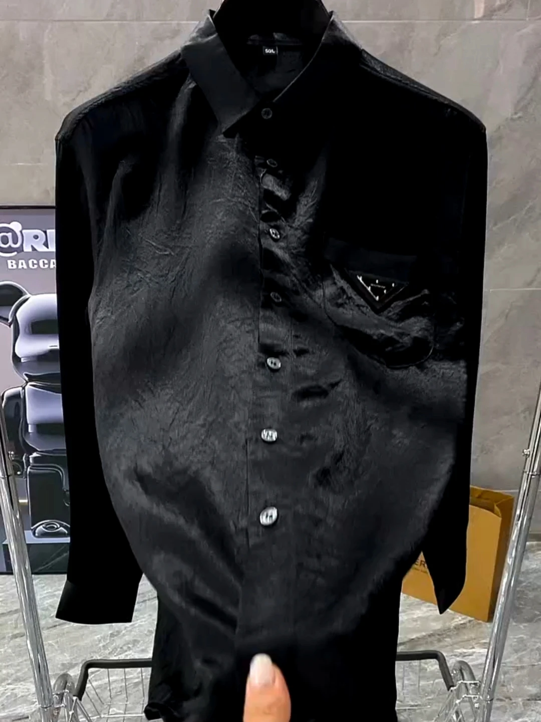 

Men's Acetate Fiber irt Comfortable High Quali Faionable Spring Summer New Arrival Slim Fit Long Sve Button up