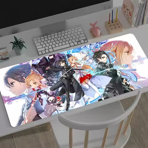 Gaming Mouse Pad Sword Art Online Office Carpet Mouse Mats Gamer Desk Accessories Computer Table Pads PC carpet Anime Mousepad