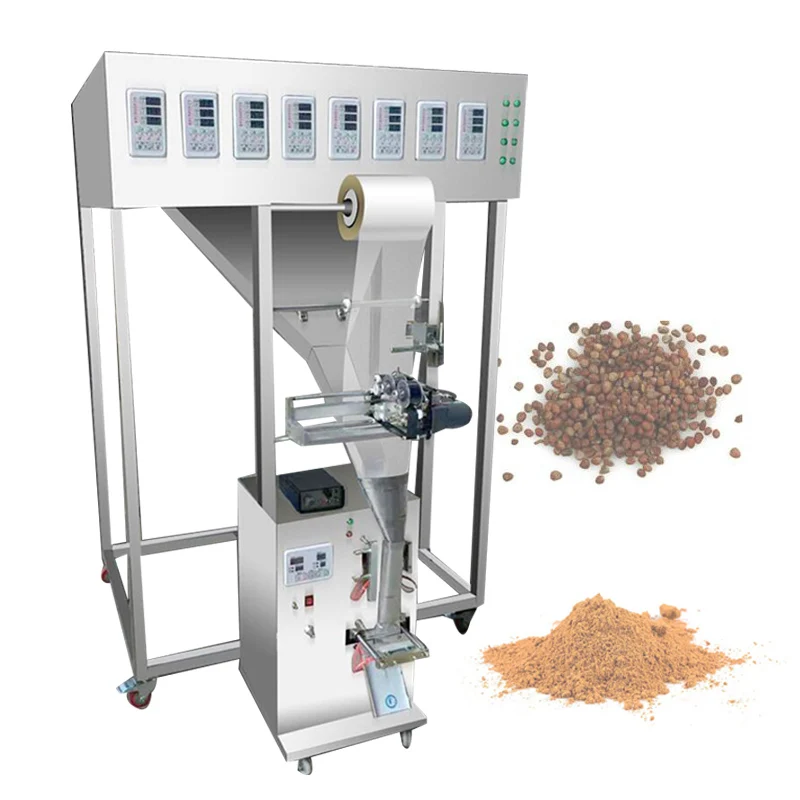 Automatic Food Packing Machine For Granule Powder Quantitative Dried Fruits Grains Plastics Hardware Screws Accessories Tea Leav