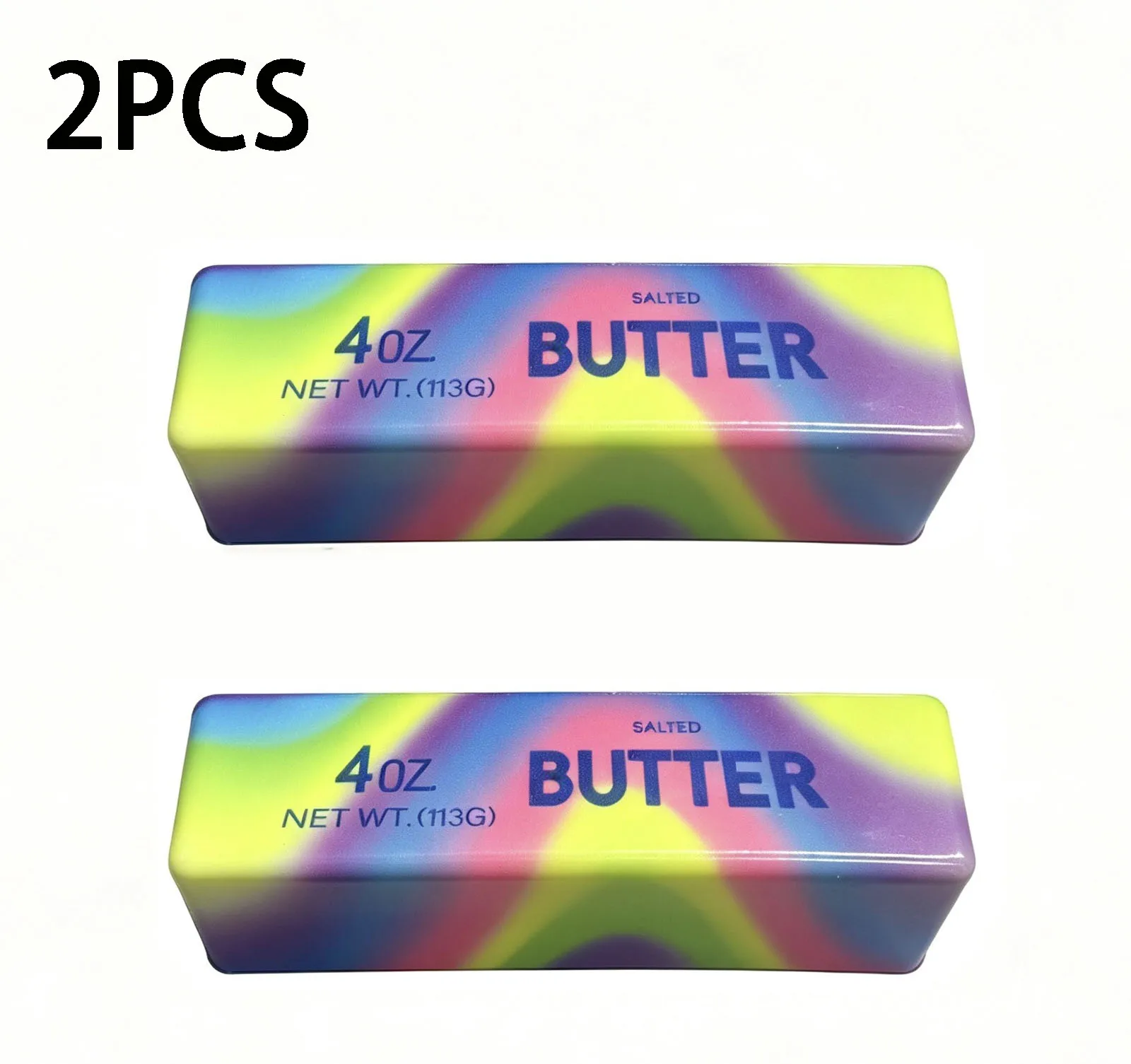 1/2/3 Stück Butter-Stick Squishy Spielzeug, Weiches Langsam Aufsteigendes Künstliches Lebensmittel Sensorisches Quetschspielzeug, Angstlinderungsgeschenk für Alle Altersgruppen