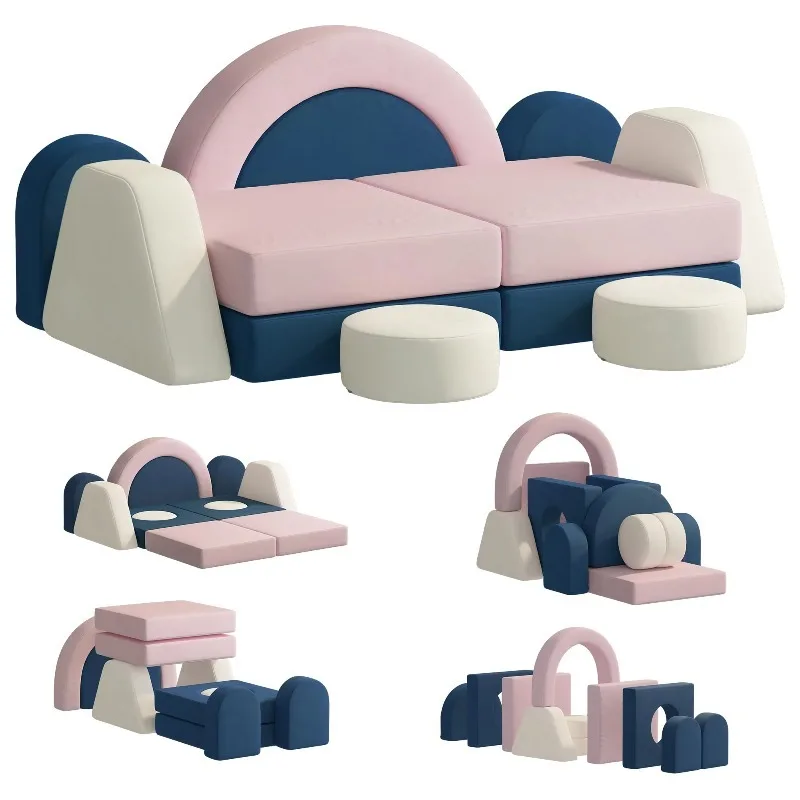 Modular Kids Soft Foam Play Toy Set for Creative Building and Climbing