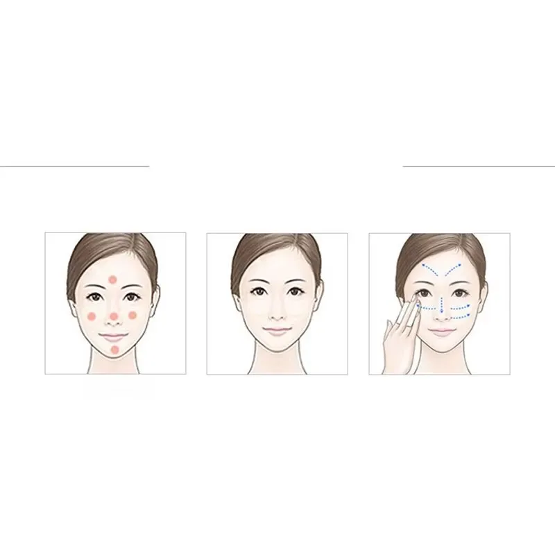 1 قطعة المخفي المعلب الطبيعي ودائم المخفي العين الحقيبة النمش حب الشباب علامة غير مرئية المسام الأساس ماكياج المكياج #4