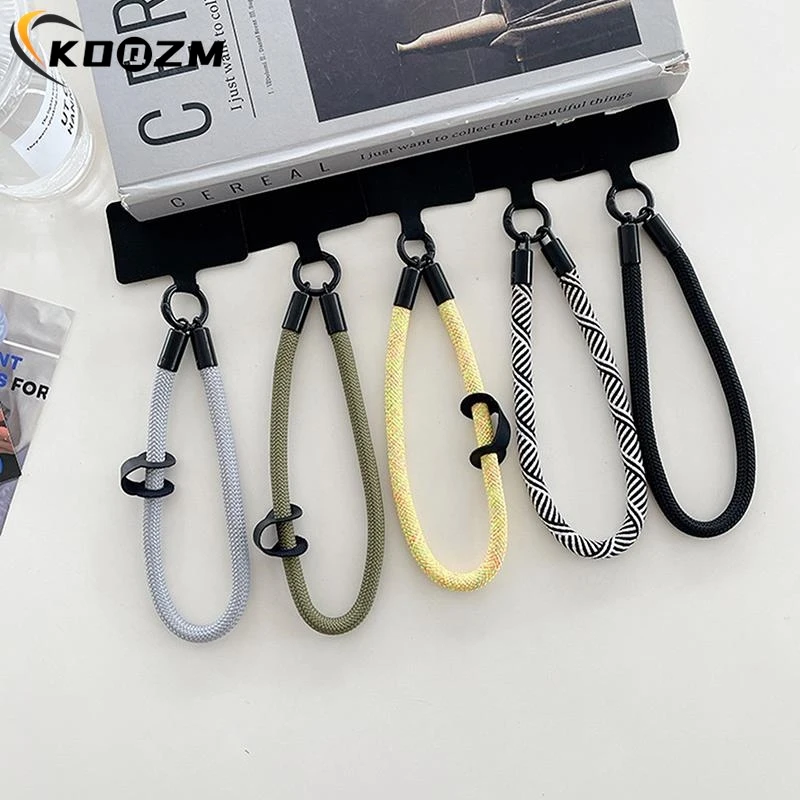 Portable Mobile Phone Lanyard Personality Wrist Strap Short Style Mobile Phone Rope Bag Key Chain Anti-loss Mobile Phone Chain