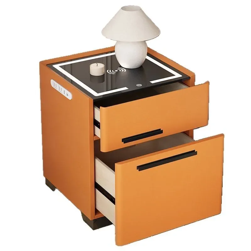 

New bedside table , integrated combination lock safe