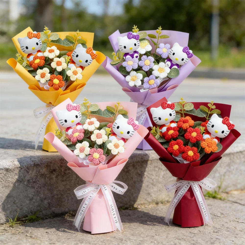 Sanrio Holds A Bouq…