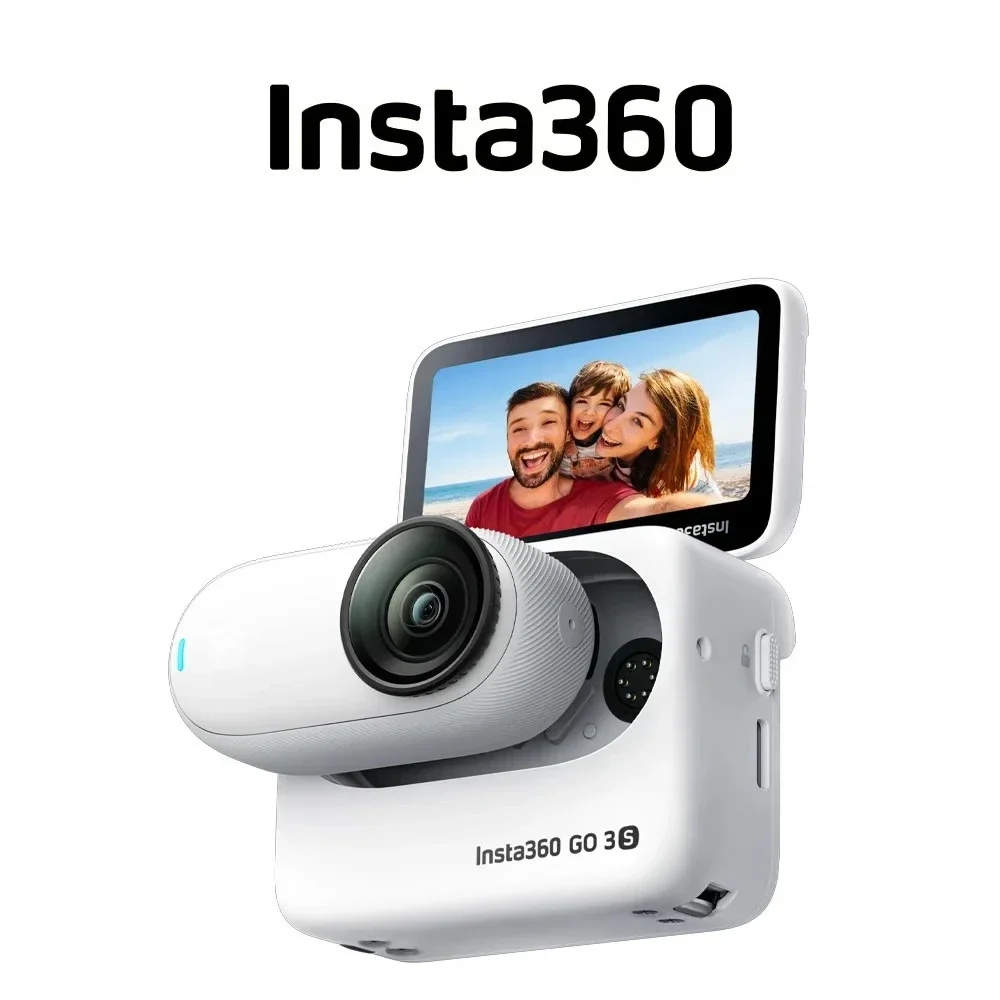 كاميرا Insta360 GO 3S 4K Thumb المغناطيسية مع تثبيت FlowState 10m مقاومة للماء Apple Find My Vlog #2