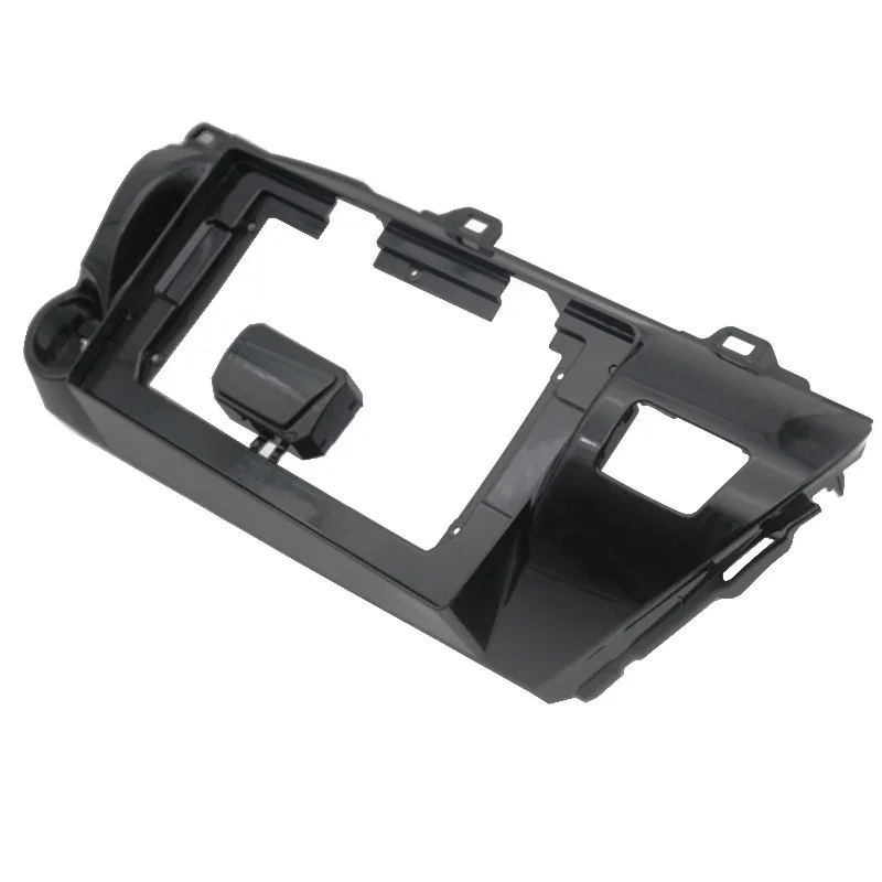 Car Radio Fascia For TOYOTA Hilux 2015 2016 2017 2018 Auto Stereo Install Dash Panel Mount Frame Kit Trim Bezel view 4