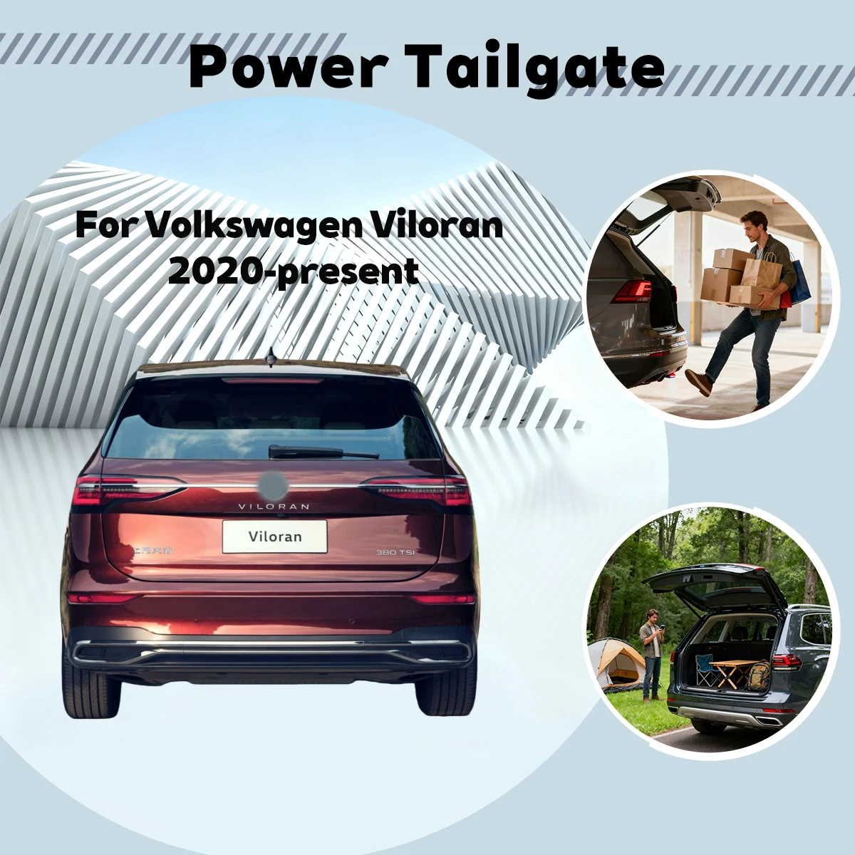 For Volkswagen VW Viloran 2020-present Car Automatic Lifting Electric Tailgate Lock Module Closing System
