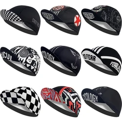 Black Series Most Popular Polyester Cycling Caps Sports Quick Dry Bicycle Hat Men Women Wear Absorb Sweat Breathable