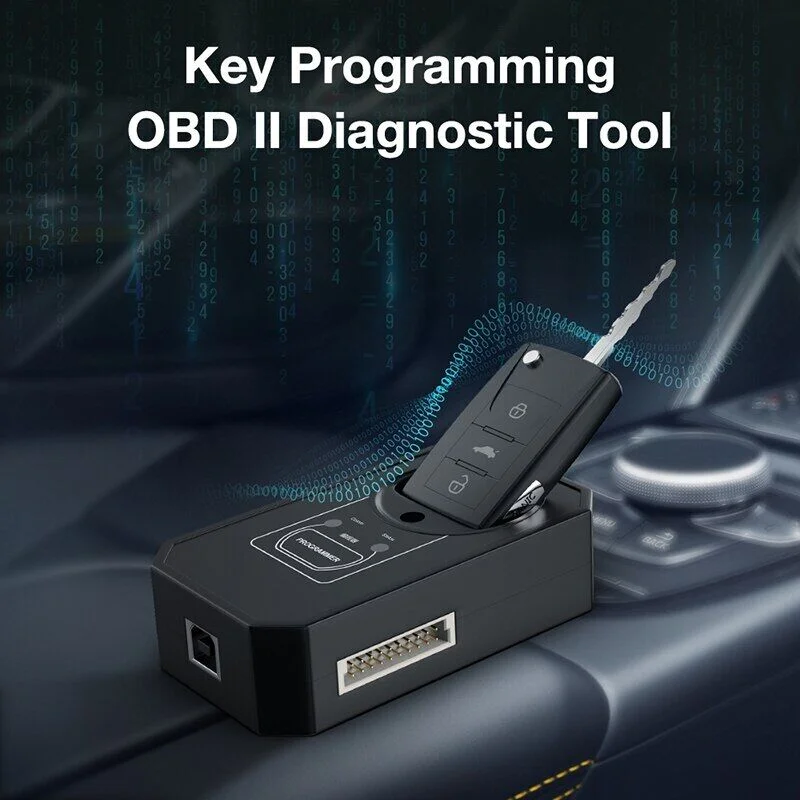 OBDPROG 501 OBD 2 Car Key Programmer Immobilizer Professional EEPROM Pin Code Reader Automotive Smart Keys Programa de correspondência remota Todas