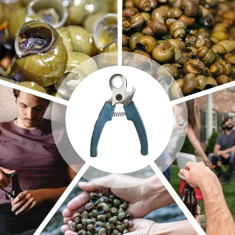 Slak Snijtang Professionele Snijder Slak Schaar Keuken Gadgets Comfortabele Grip Slak Sheller Snijder Rvs