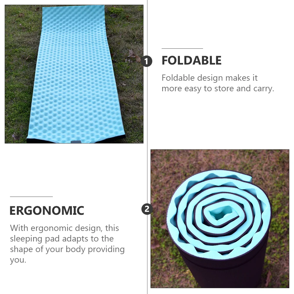 

Foldable Camping Sleeping Pad Waterproof Outdoor Mat For Hiking Travel Beach Picnic Durable Tent Cushion Comfortable Sleeping