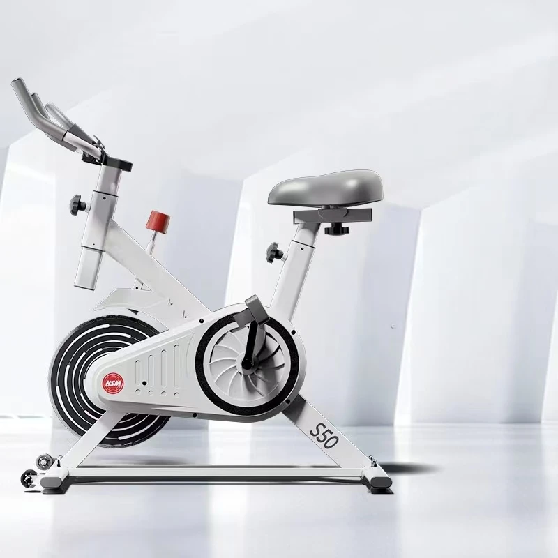 Commercial Magnetic Resistance Steel Spin Bike with Belt Drive Touch Screen App for Gym and Home Use