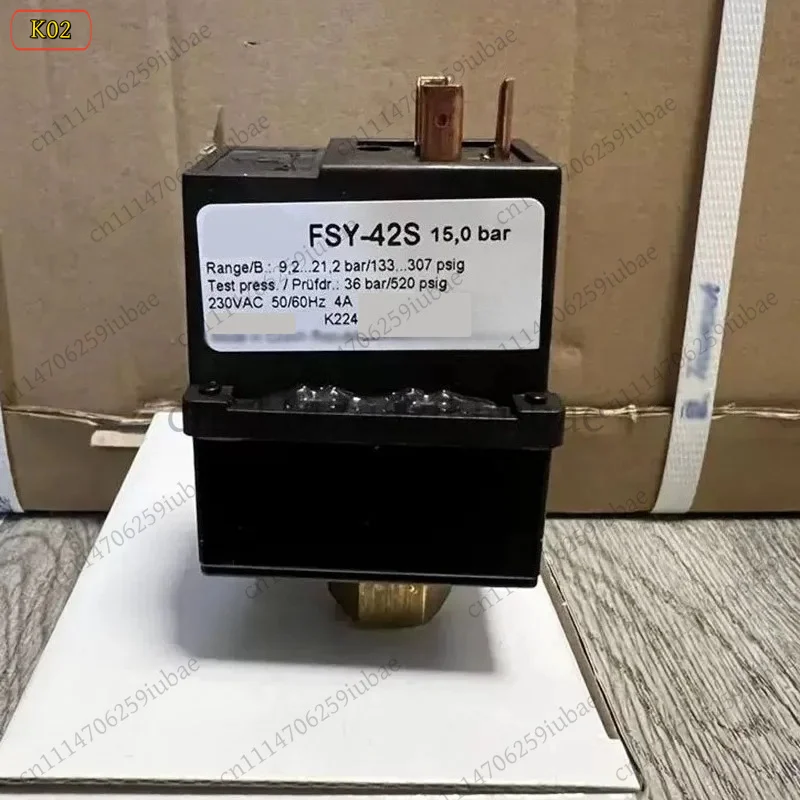 Pressure‑Actuated Fan Speed Governor Built‑In Threaded Connector For Cold Storage Industrial Refrigeration Devices Spare Parts