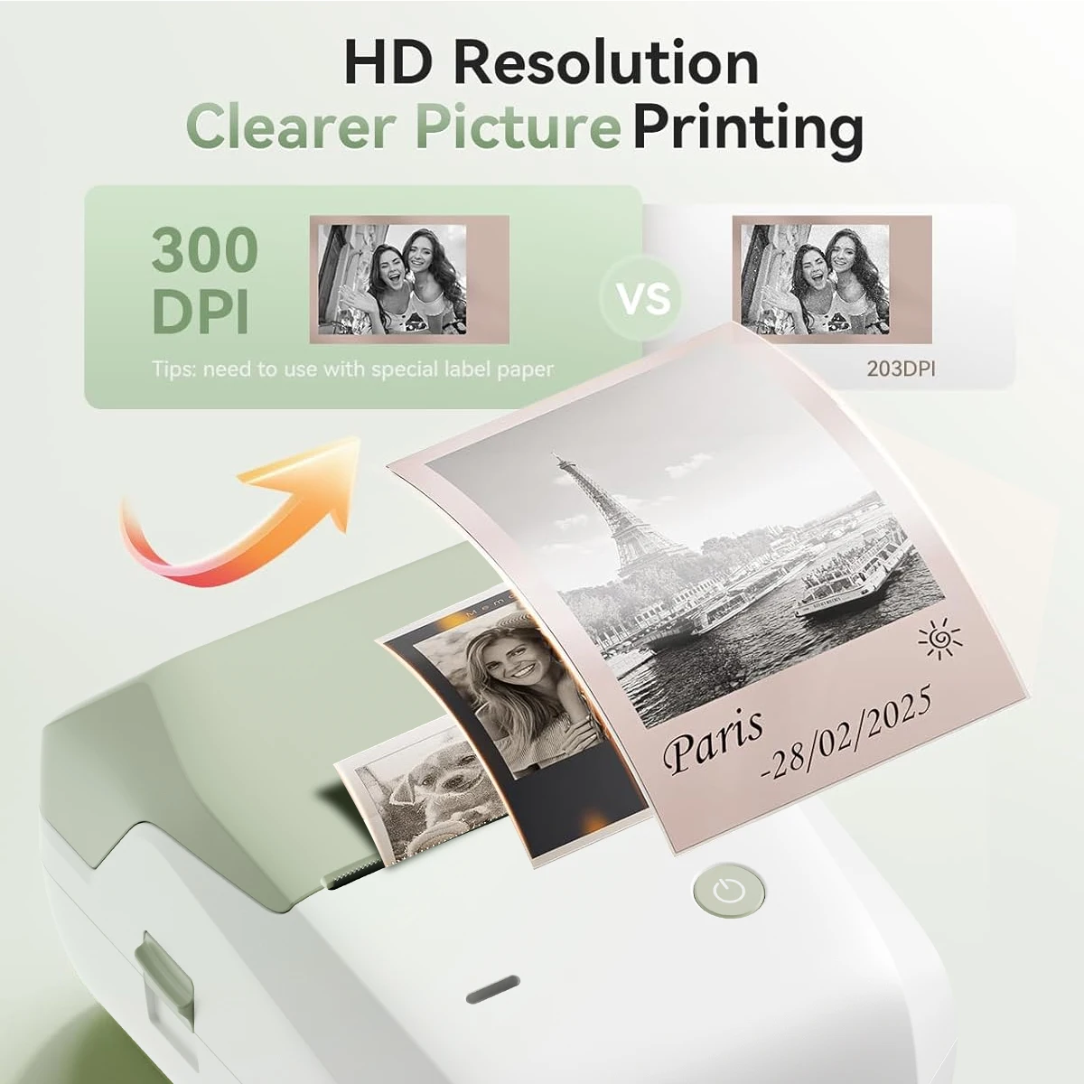 Niimbot 300DPI B1 PRO Label Printer High-definition Red Black Color Printing Self-adhesive Sticker Photo Printing for Bussiness