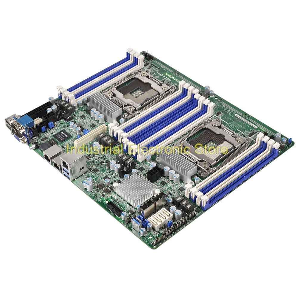 For ASROCK LGA2011 C612 Support E5-2600 V3 V4 Server Motherboard EP2C612D16FM-N 