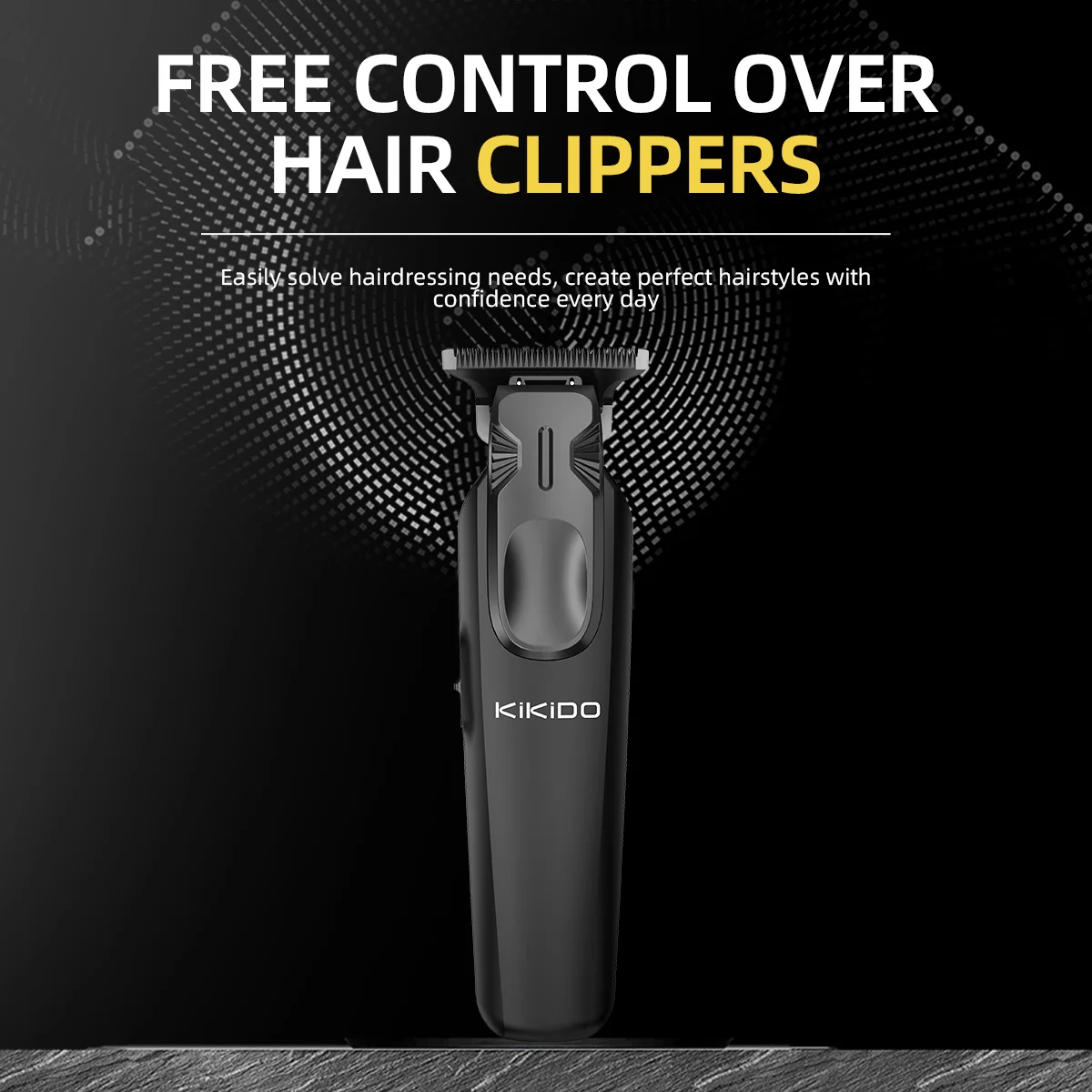 KIKIDO Original Electric Hair Trimmer Professional Hair Clipper USB Rechargeable Bald Head Hair Cutting Machine for Men KK-310