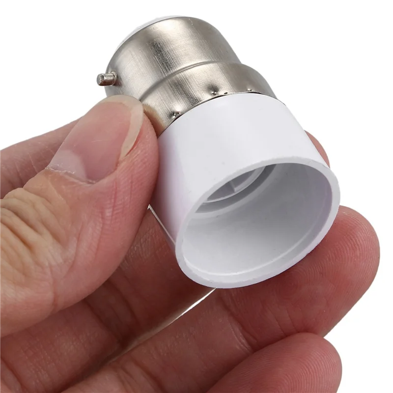 

LICE-3X B22 To E14 Screw LED Light Bulb Socket Adapter Converter