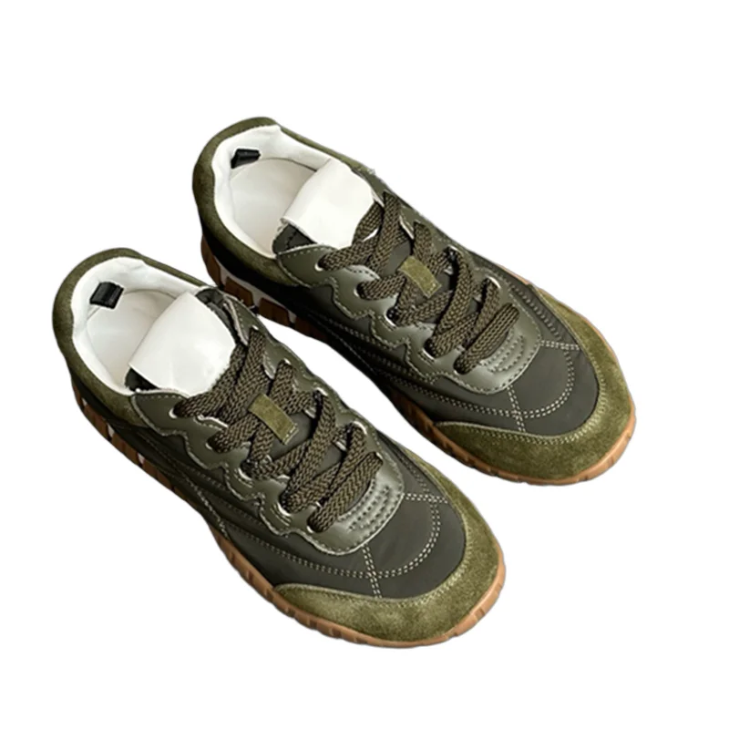 

Withered Fashion Girls Vintage Patchwork Sneakers Shoes Women Minimalist Women's Shoes Comfortable Breathable Training Shoes