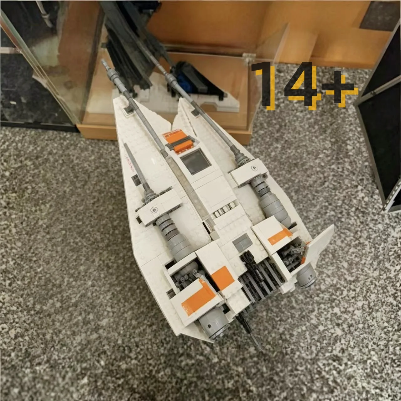 2026 in stock desktop decoration 1703pcs snow bike decorations suitable for adult holiday gifts