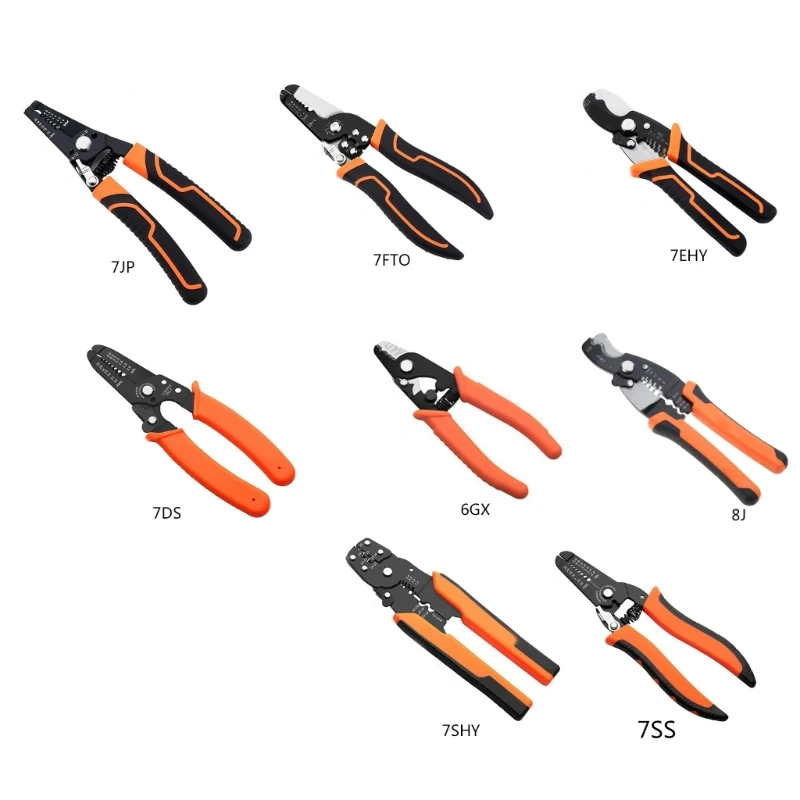 GREENER Cable Wire Crimper- Multifunctional Terminal Crimping Plier Wire Cutter Tools Electrician Repair Dropship