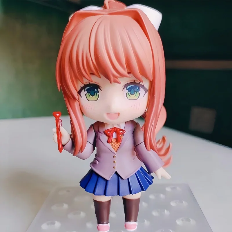 

2250 Doki Doki Literature Club! Sayori Anime Girl Figure #2283 Yuri Action Figure #2077 Natsuki/Monika Figurine Model Toys Doll