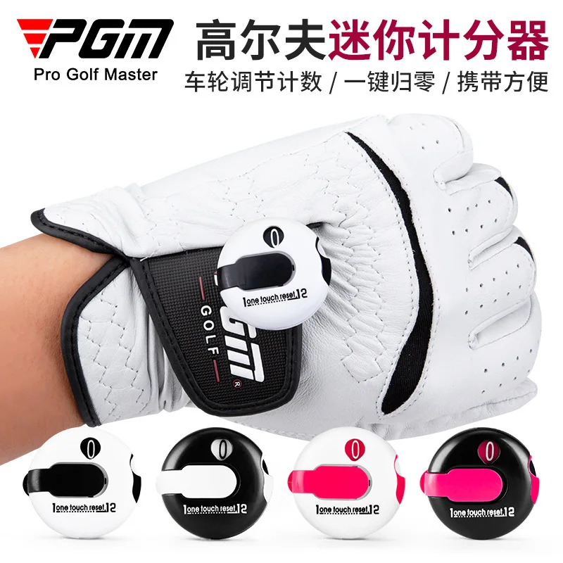 PGM golf scorer mini convenient and practical scoring tool cap clip glove clip color random delivery