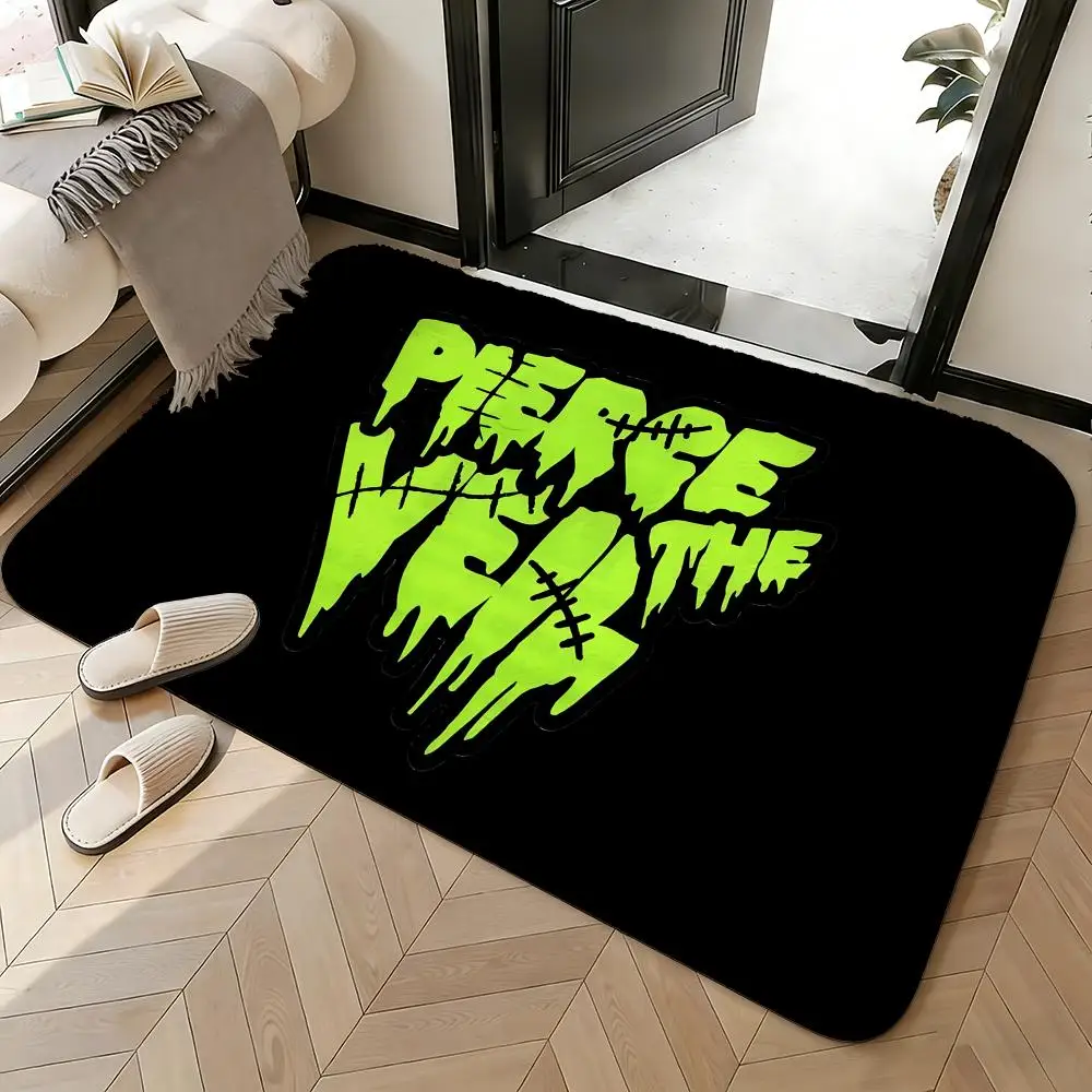 Soft Absorbent Non-Slip Rug Music Pierce The Veil Floor Mat Home Decor Doormat Bedroom Floor Mat Shower Carpet