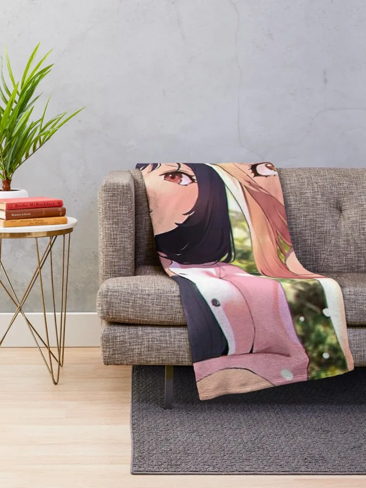 Inu ni Nattara Suki na Hito ni Hirowareta Throw Blanket Luxury Throw cosplay anime Hairy Blankets