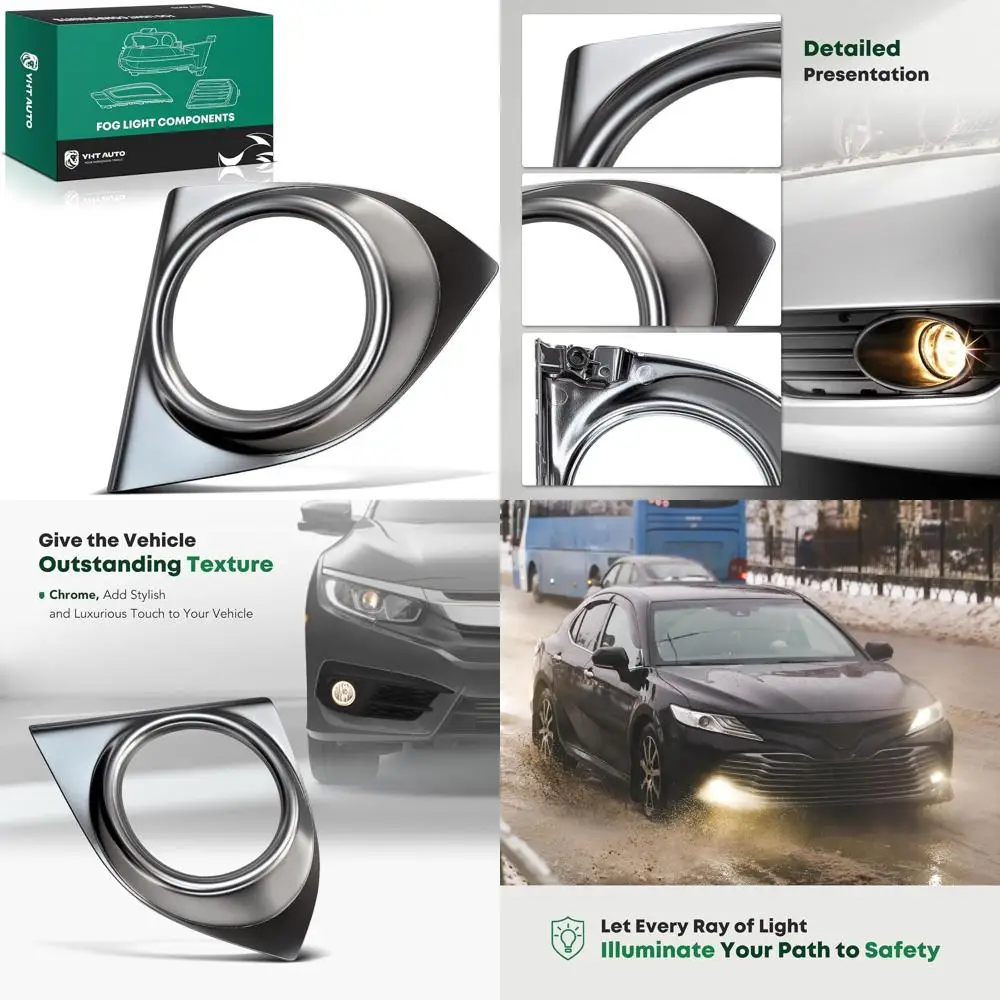 

Fog Light Bezel Fits Acura TSX 2011-2014 Front Bumper Fog Light Cover Trim Right Passenger Side