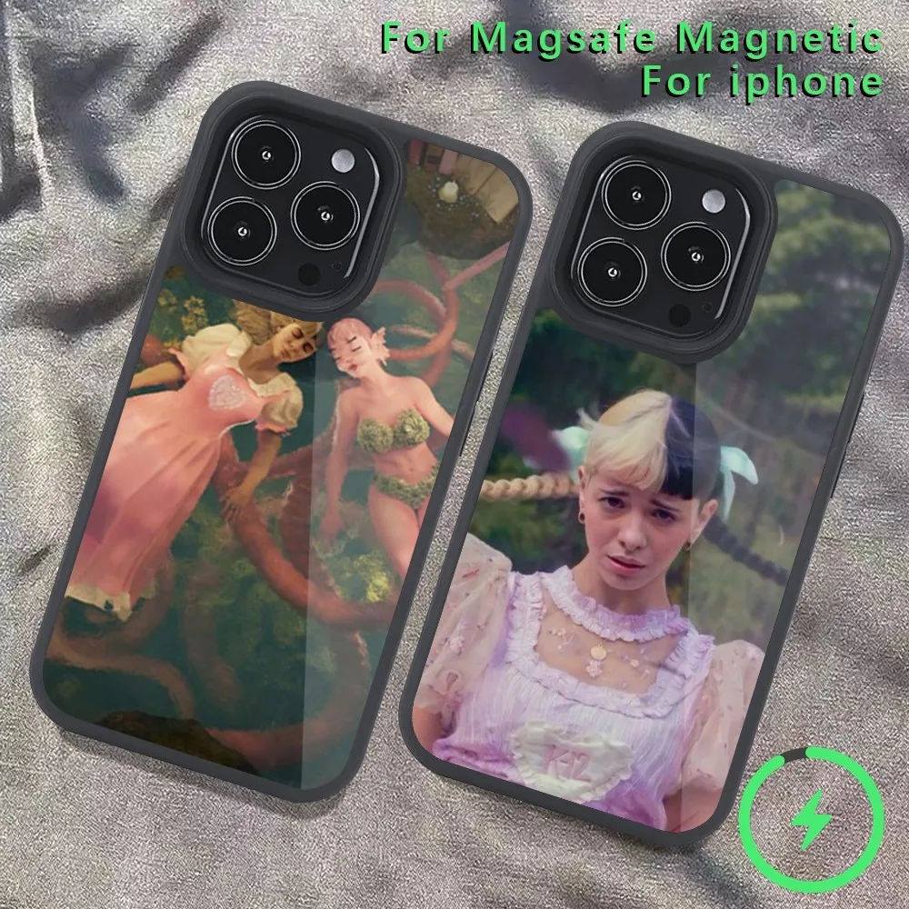 Melanie Martinez singer Phone Case  For iPhone 14 13 12 11 15 Pro Max Magsafe Wireless Charge Plus Mini Cover