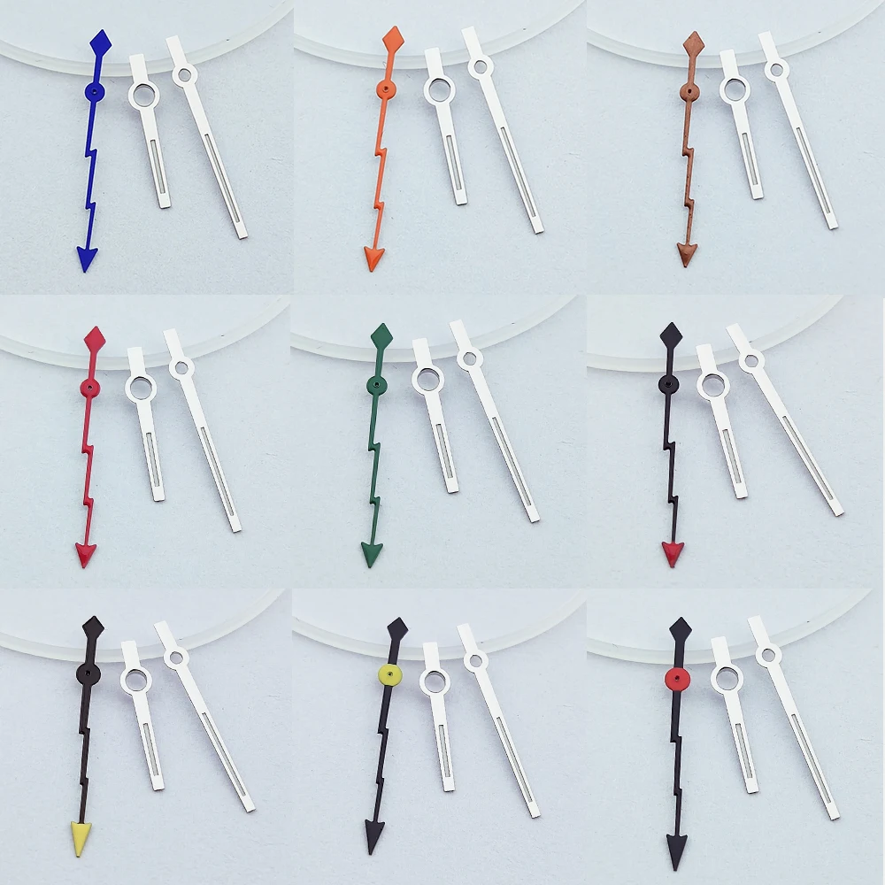 nh35 Hands Watch Hands Green Luminous Watch Parts For NH35/NH36/4R/7S Movement Watch Pointers Watch Replacement Part