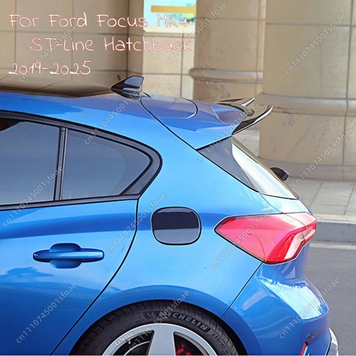 

Rear Spoiler Splitter Roof Spoilers for Ford Focus MK4 ST ST-Line Hatchback 2019-2025 Car Body Kits Accessories Tuning