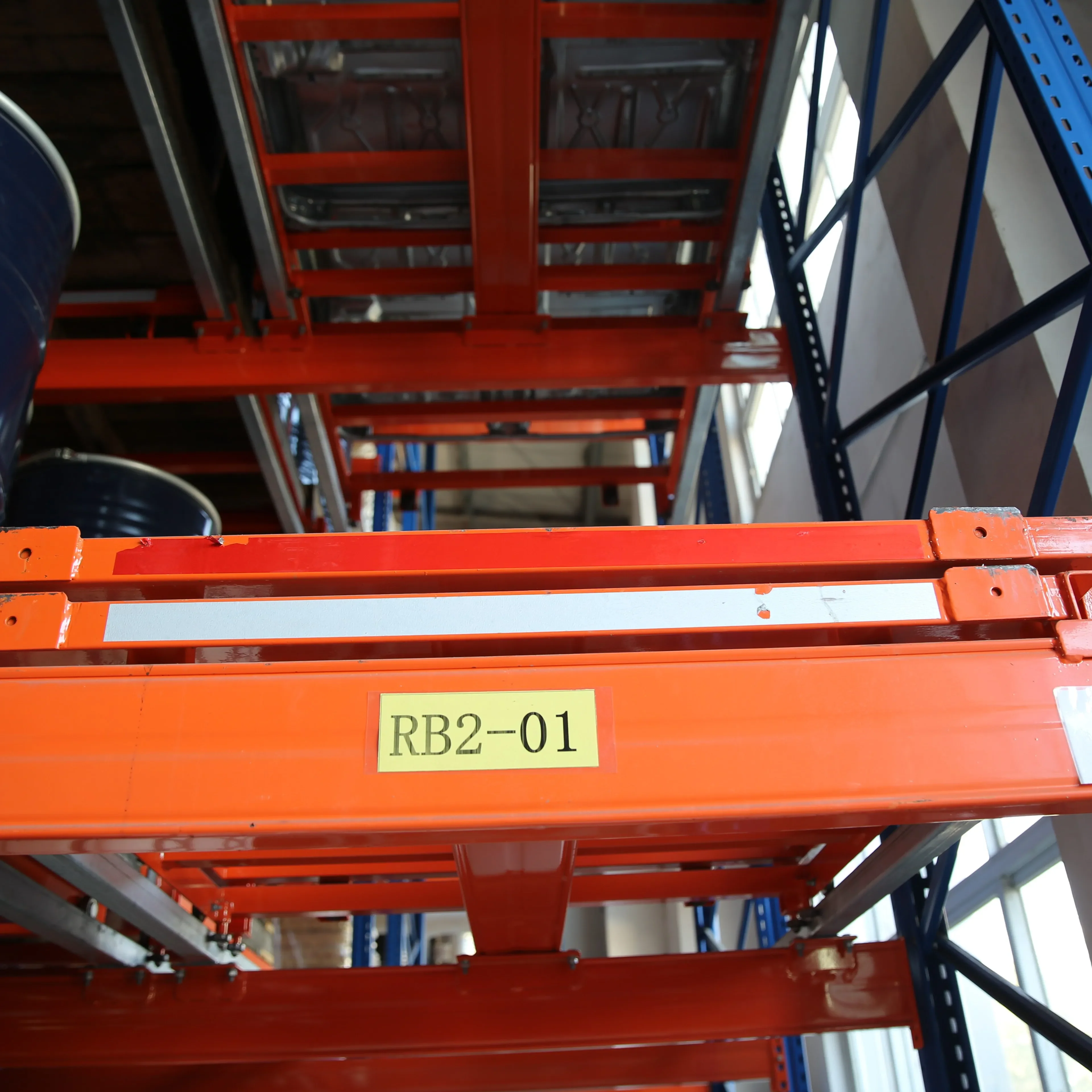 Corrosion Protection Heavy Duty Shelves System Steel Storage Equipment Warehouse Push Back Pallet Rack