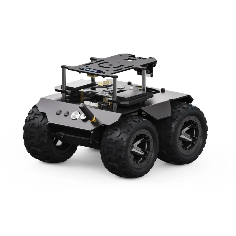 Waveshare RaspRover Open-source 4WD AI Robot, Dual controllers, All-metal Body, Computer Vision, Suitable for Raspberry Pi 5