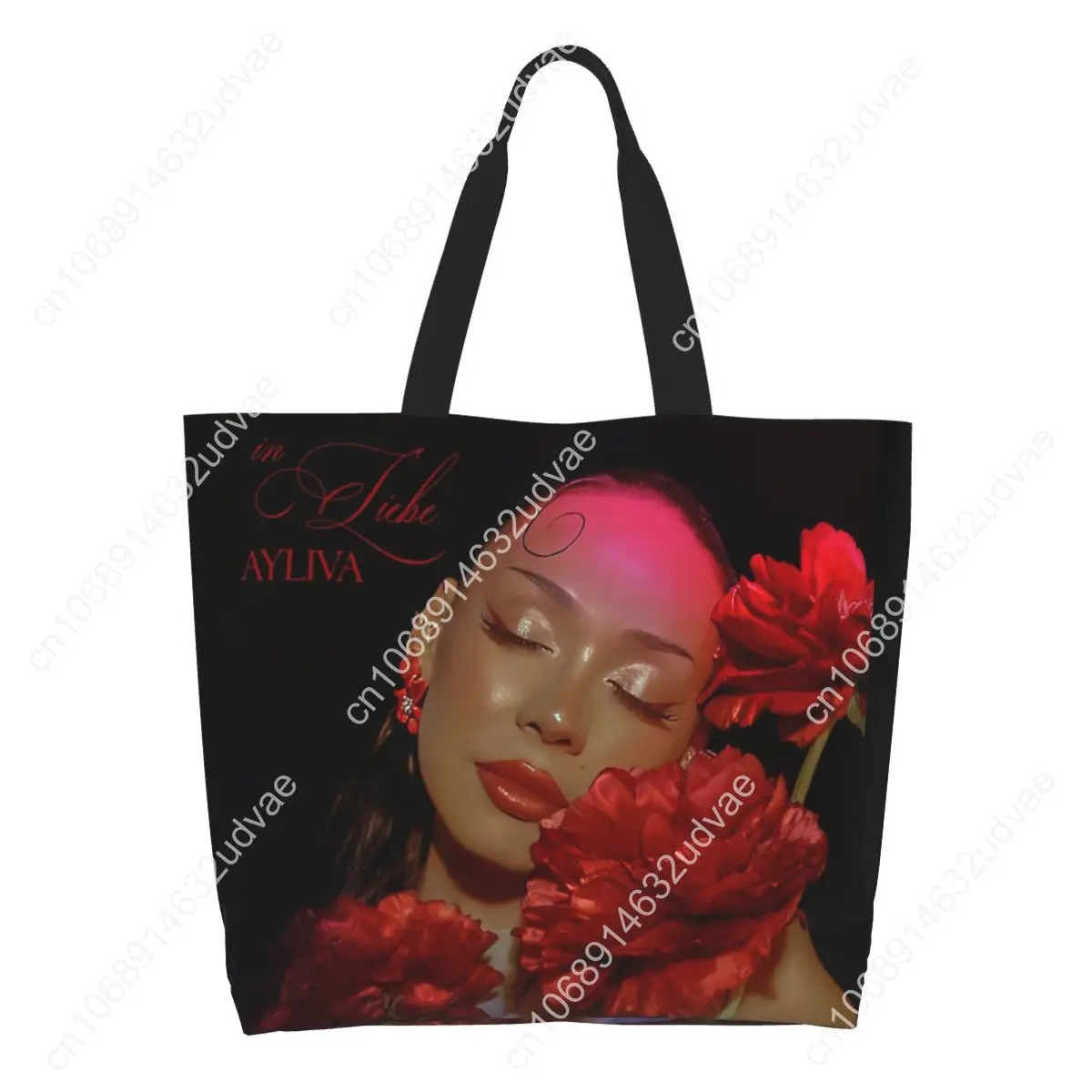 

Ayliva Cool Singer Tour 2025 Large Capacity Grocery Bag Merch Trend Shopping Bags For Female