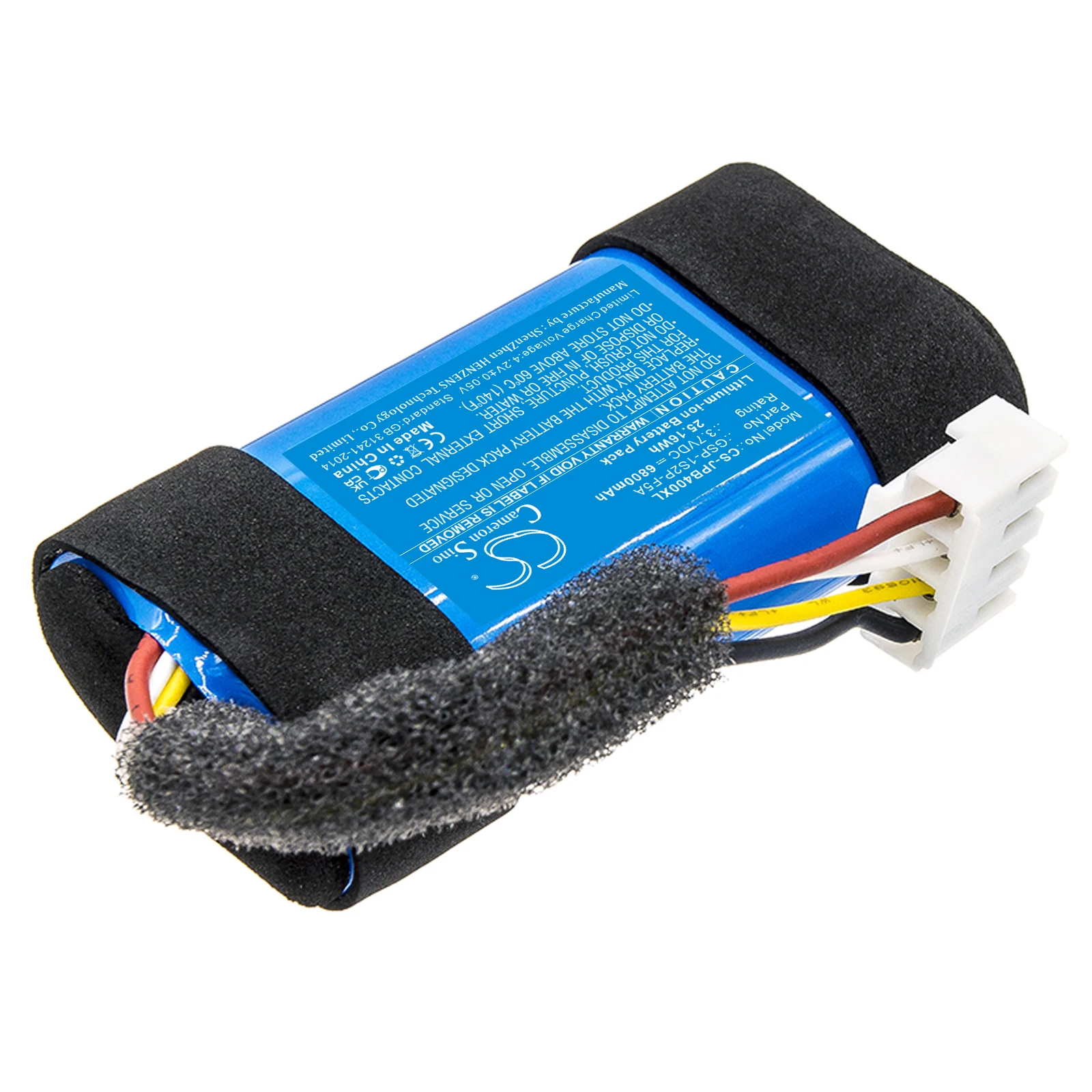 Speaker Battery For JBL:Partybox Encore Essential,GSP-1S2P-F5A,--6800mAh/25.16Wh--5200mAh/19.24Wh--Li-ion--3.70V