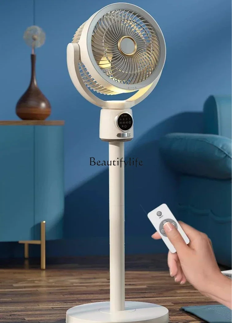 

110V volt air circulation fan multi-function silent telescopic household charging