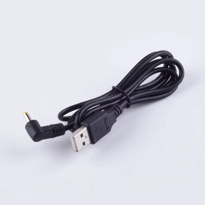 1pc 1M USB Male to 4.0 x 1.7mm Cable DC 5V 1A 4.0*1.7 Male USB Power Charge Cable for Sony PSP