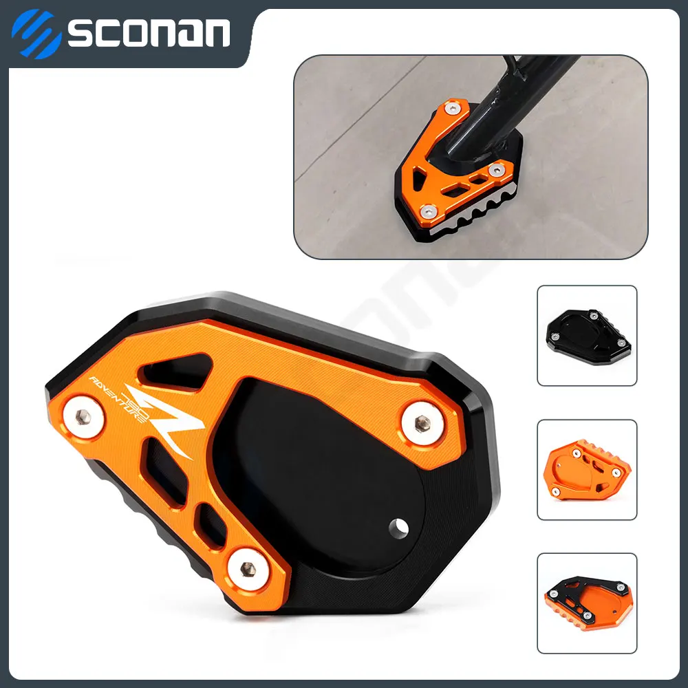 For KTM 790 890 Adventure Adv 790Adv 890Adv R 790ADVENTURE 890ADVENTURE Motorcycle Kickstand Side Stand Enlarge Extension Pad