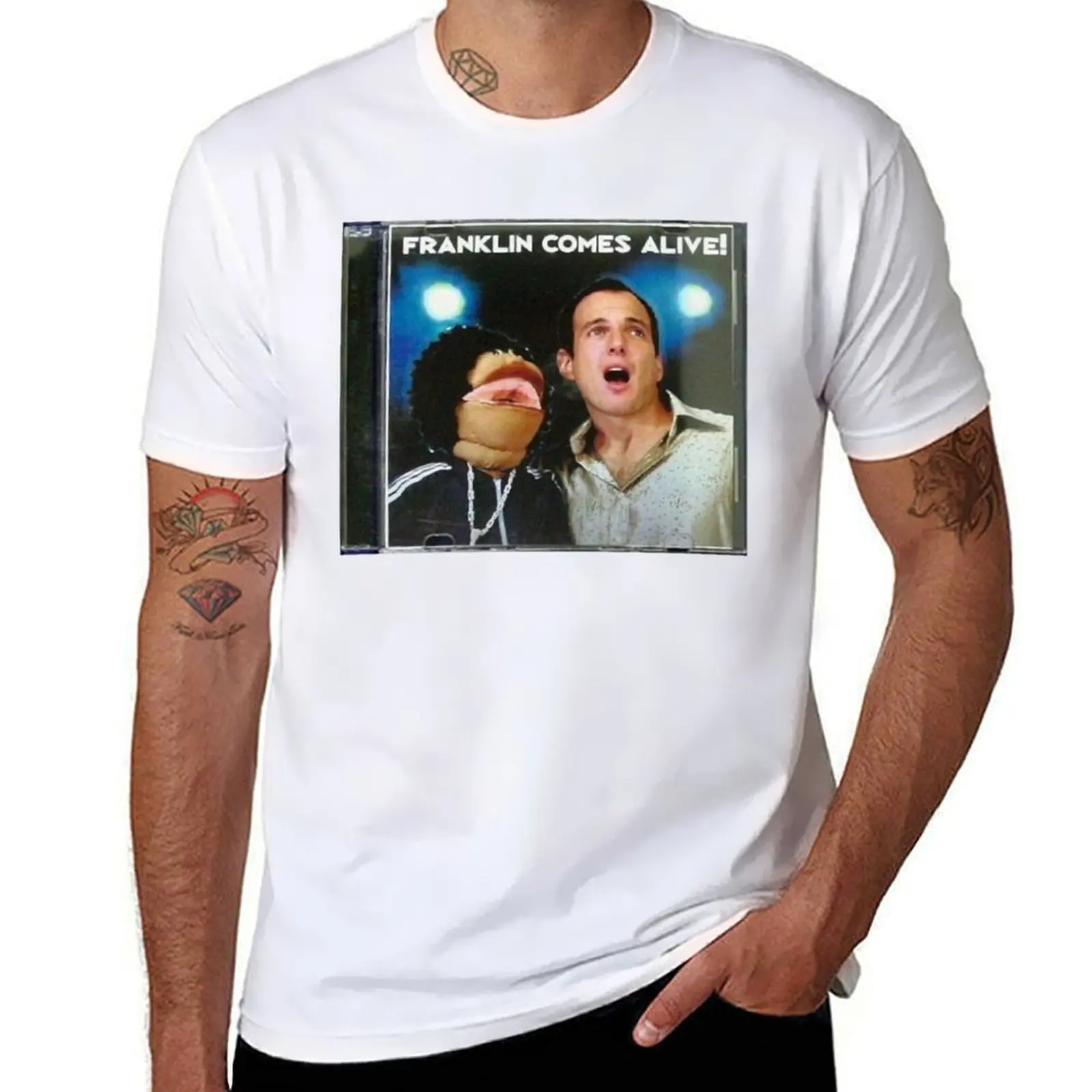 

arrested development franklin comes alive! T-Shirt man tshirt funny t shirts man T-Shirt