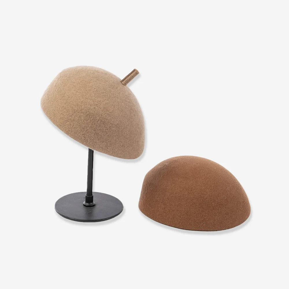 

Autumn Winter New Fashion Casual Cute Sweet Wool Felt Hat Warm Stage Concave Shape Felt Hat Parent-Child Hat